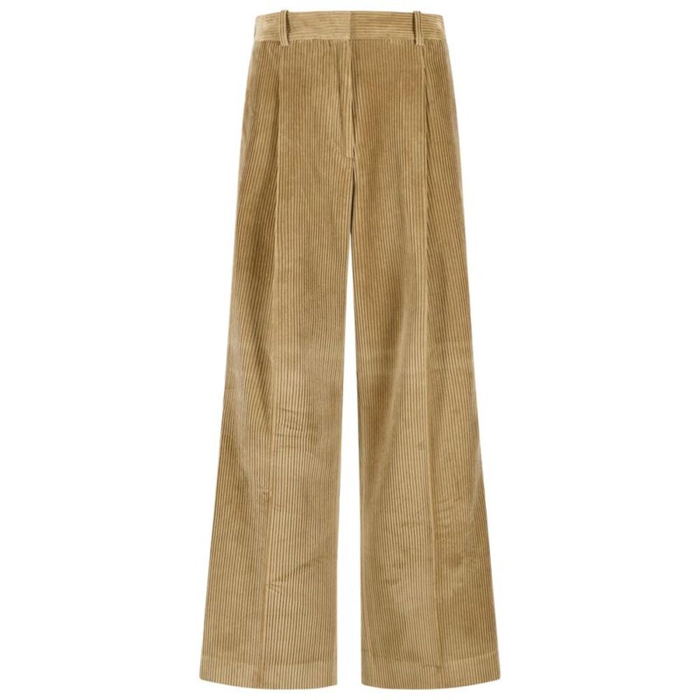 Róhe 'Ted' Beige Cotton Pants Women